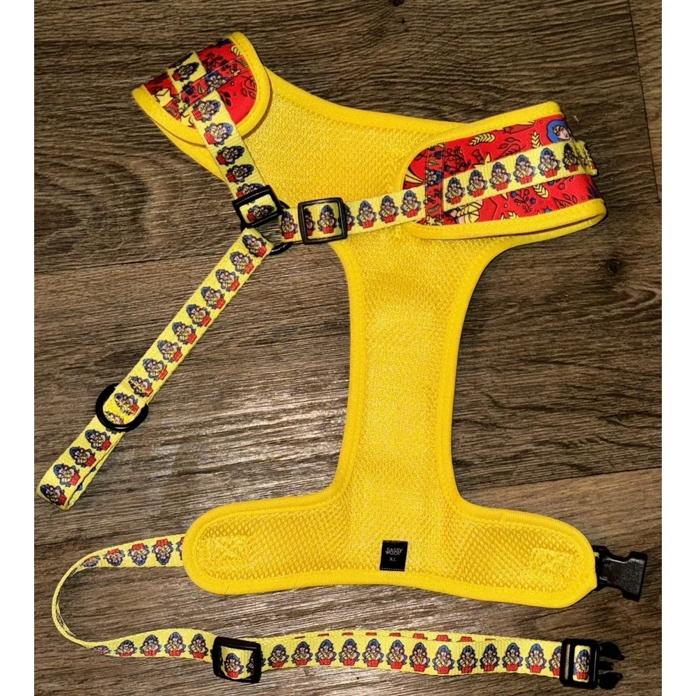 Sassy Woof Adjustable Harness DC Wonder Woman Neoprene Mesh Large Breeds XL NWT